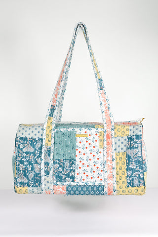 Quilting Pattern Duffle Bag