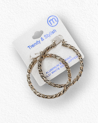 twisted hoops