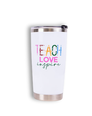 teach love inspire tumbler