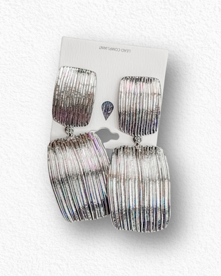 squared away earrings