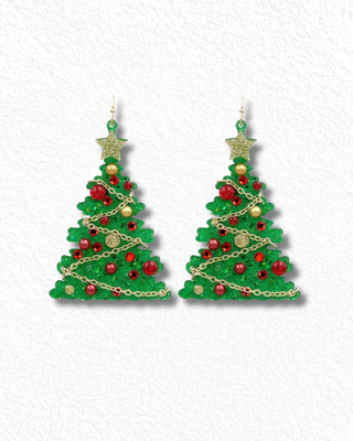 Tree-mondous sparkle earrings