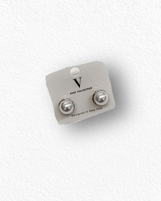 pearl with bling studs