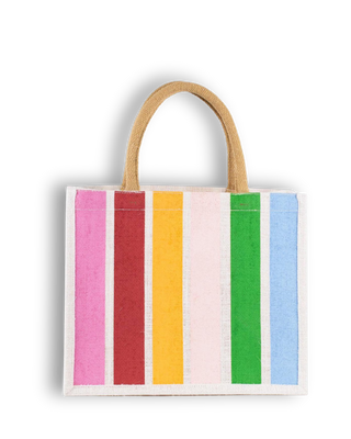 morgan stripe gift tote