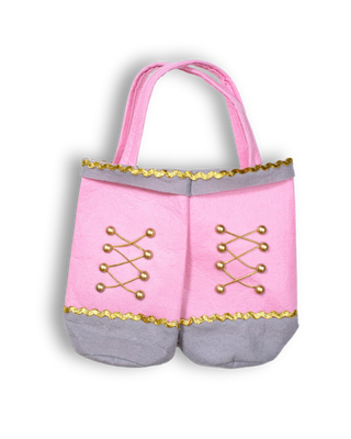 nutcracker boot wine tote