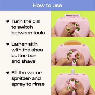 All-In-One Portable Razor