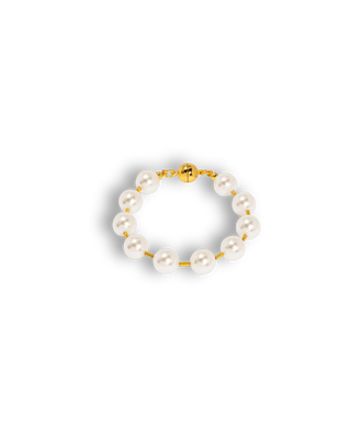 pearl beaded braclet magnetic