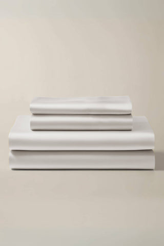 Faceplant Bamboo Sheet Set: Pearl Grey / Queen