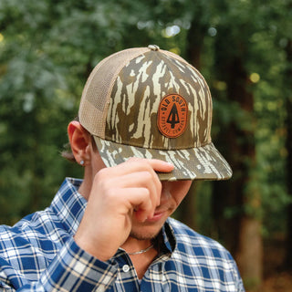 arrow patch camo hat