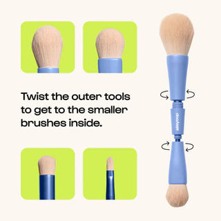 4-in-1 Multi-Tasking Makeup Brush