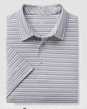 Load image into Gallery viewer, Tybee Stripe Polo- Amberjack
