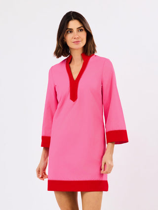 Brenda dress Pink Red