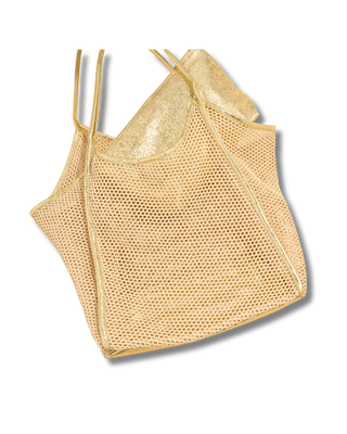 Sandra shimmer tote
