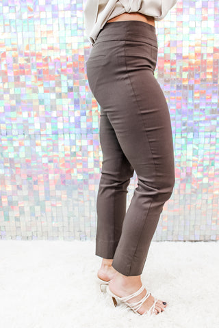 perfect pants chocolate