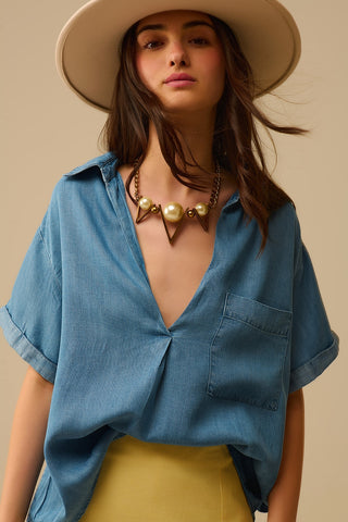 💙 The Easy Days Tencel Shirt
