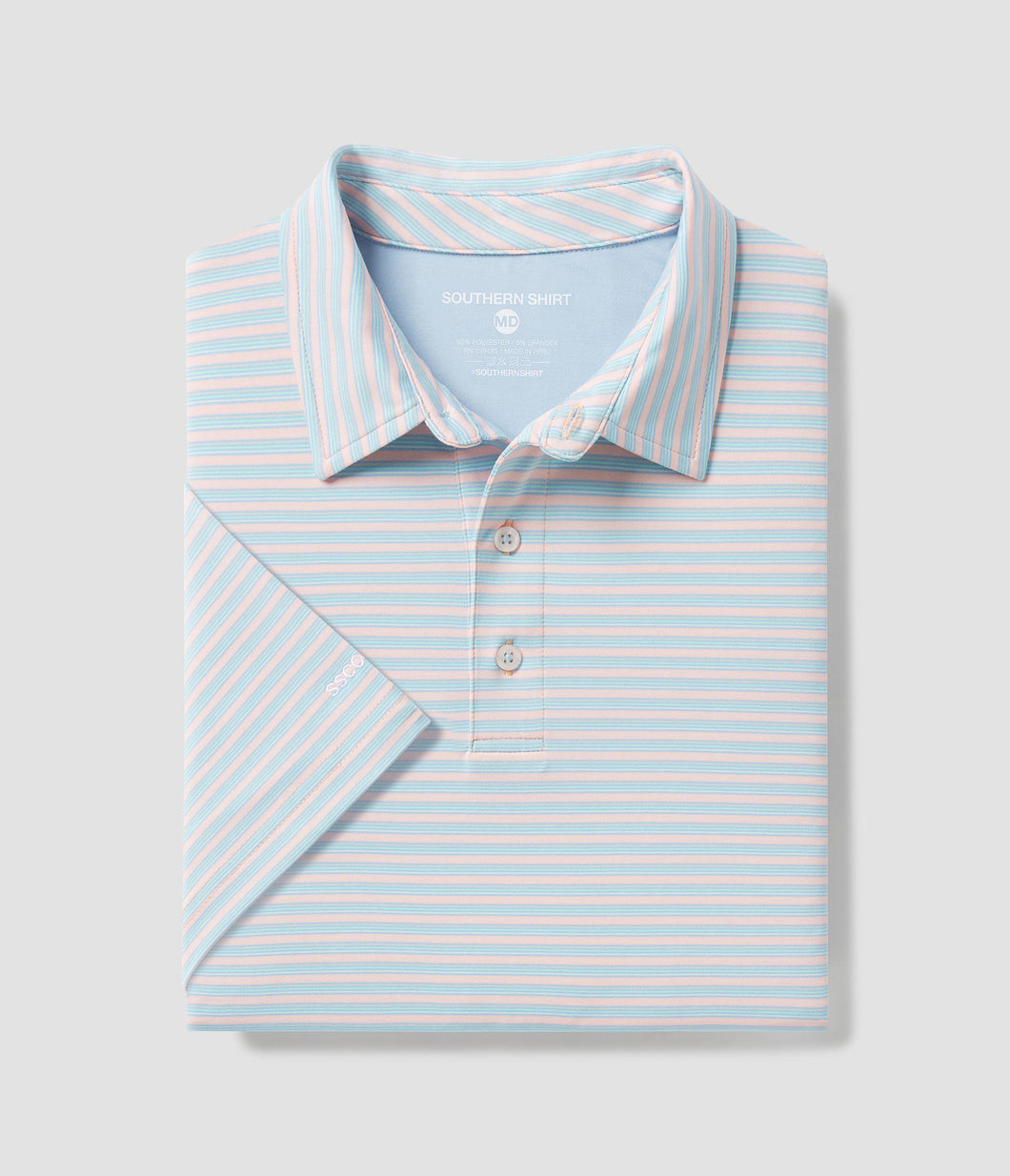 Augusta Stripe Southern Shirt Polo