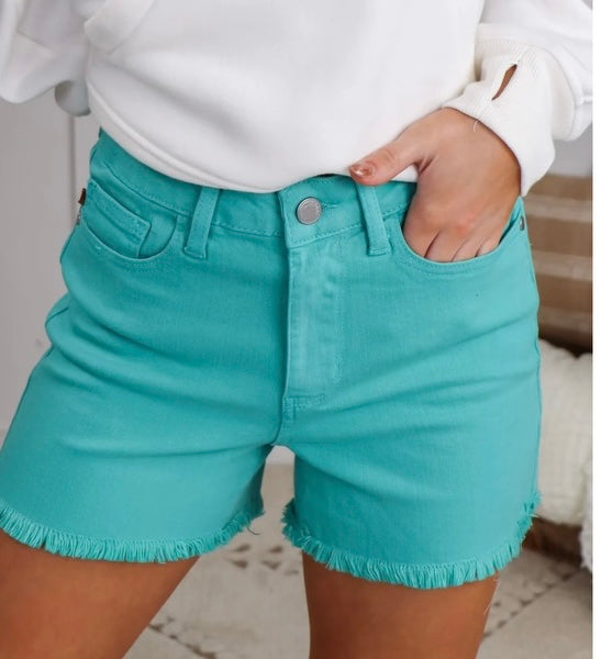 Judy Blue Colorburst shorts