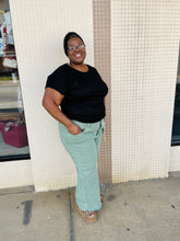 Load image into Gallery viewer, Risen Plus Sized Olive Jeans
