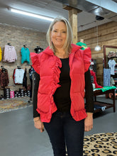 Load image into Gallery viewer, Ruffled Puffer Vest
