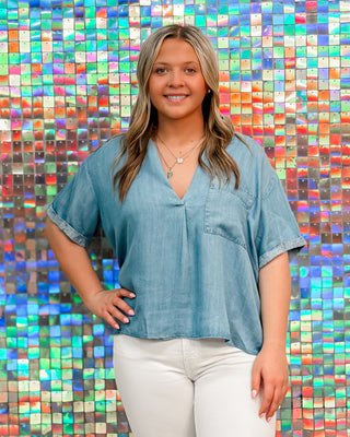 💙 The Easy Days Tencel Shirt
