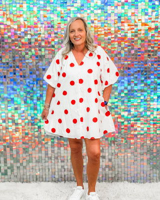 Dot Your Thing Mini Dress