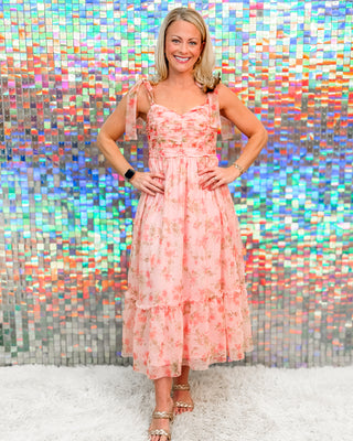 Sweetheart midi dress