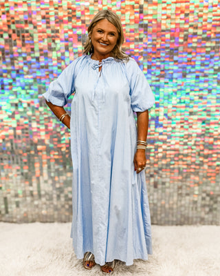 Southern Belle Stripe Maxi Dress