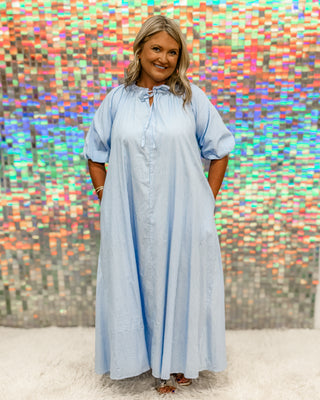 Southern Belle Stripe Maxi Dress