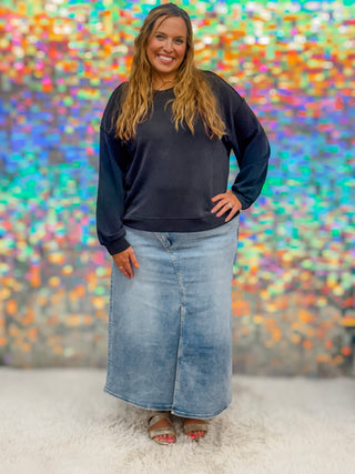 Denim Dream Maxi Skirt