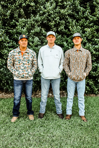 simply camo pullover