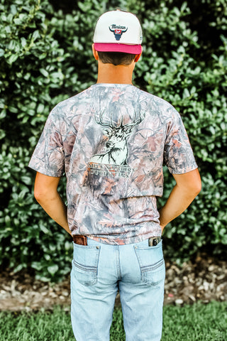 simply deer camo shirt