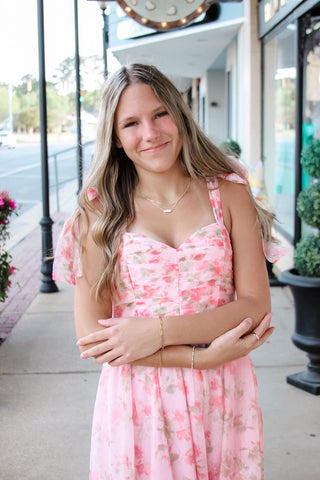 Sweetheart midi dress