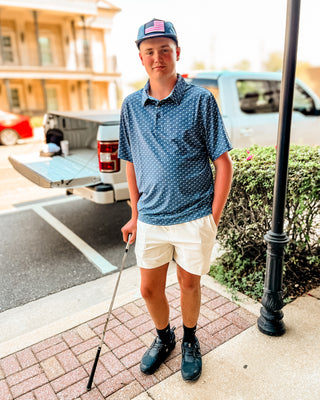 Everyday Hybrid Shorts in Pelican