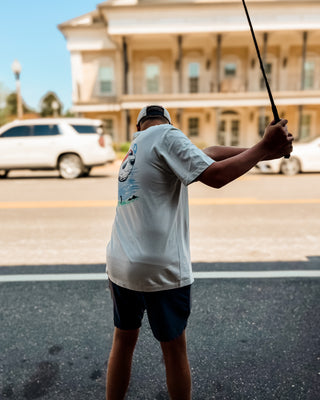 Full Send Tee in Oyster