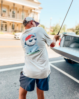 Full Send Tee in Oyster