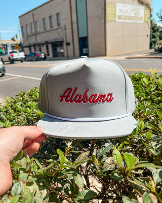 ole bama trucker in grey