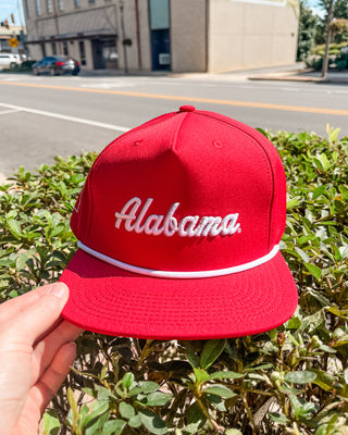 ole bama trucker in crimson