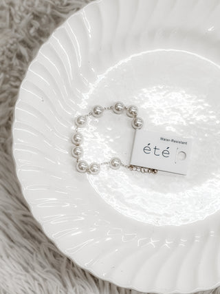 pearl linked bracelet