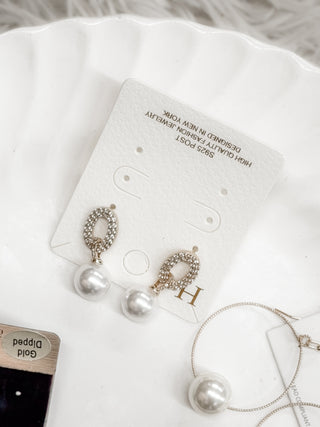 perdido pearls earrings