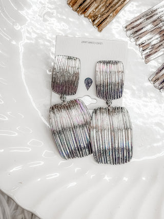 squared away earrings