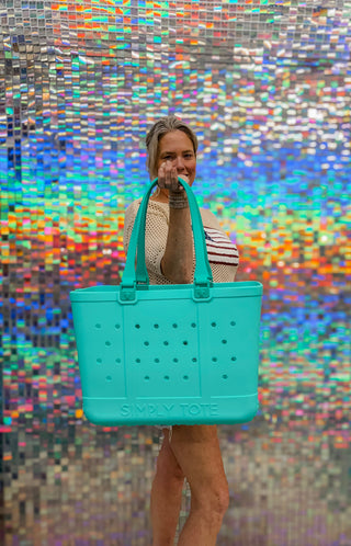 Simply Tote - Blue Lagoon