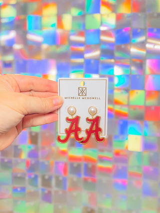 Alabama drop earrings