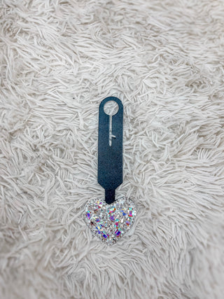 Bling luggage tags