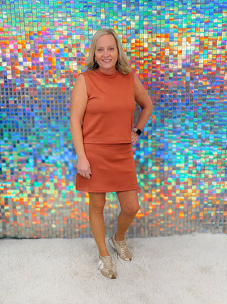 P. Cill Skort - Dusty Rose