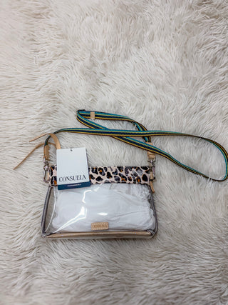 CLEAR MONA DOWNTOWN CROSSBODY
