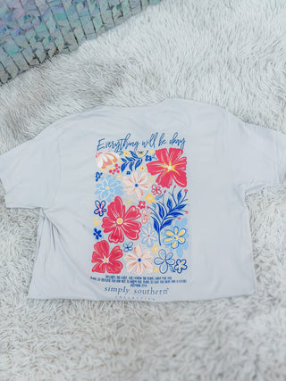 simply everything will be ok shirt