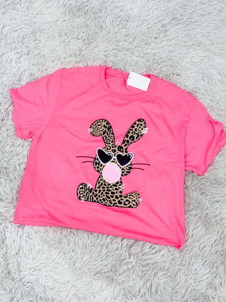 Leopard Bunny Graphic T