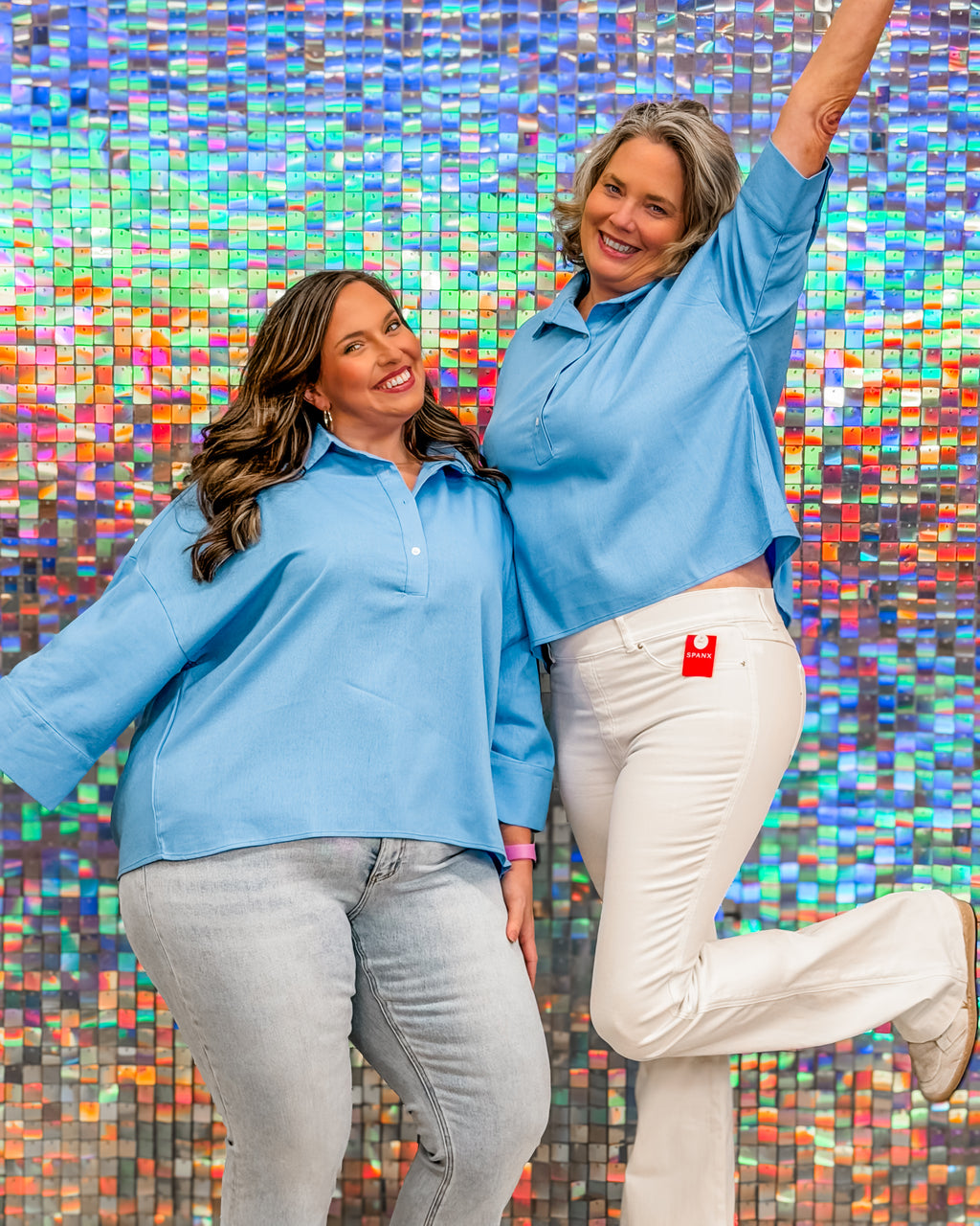 Sky blue top – Hawt Mess Boutique