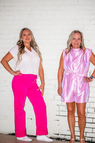 💖 The Bold Ankle Pants – Fuchsia