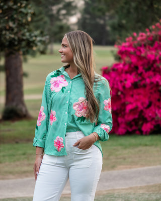 Azalea Button Down Shirt – Brianna Cannon
