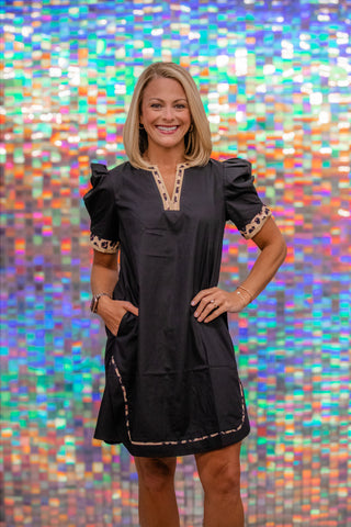 Wild Side Puff Sleeve Dress